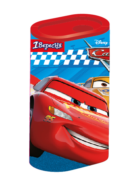 Точилка 1Вересня Cars з контейнером 620453 (24 шт)