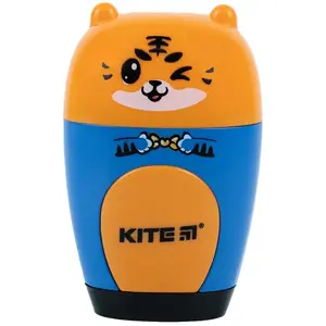 Точилка Kite з контейнером та гумкою Jungle К23-366 . Фото 3