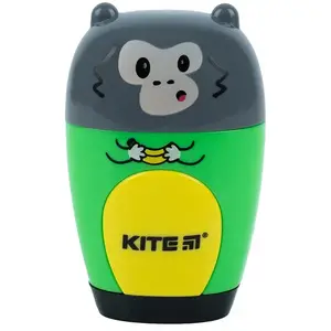 Точилка Kite з контейнером та гумкою Jungle К23-366 . Фото 4
