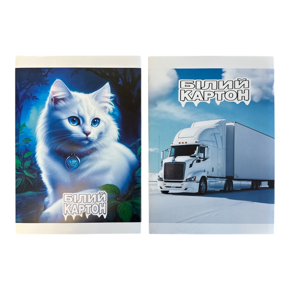 Картон білий Polly А4 8 аркушів 00-00022238