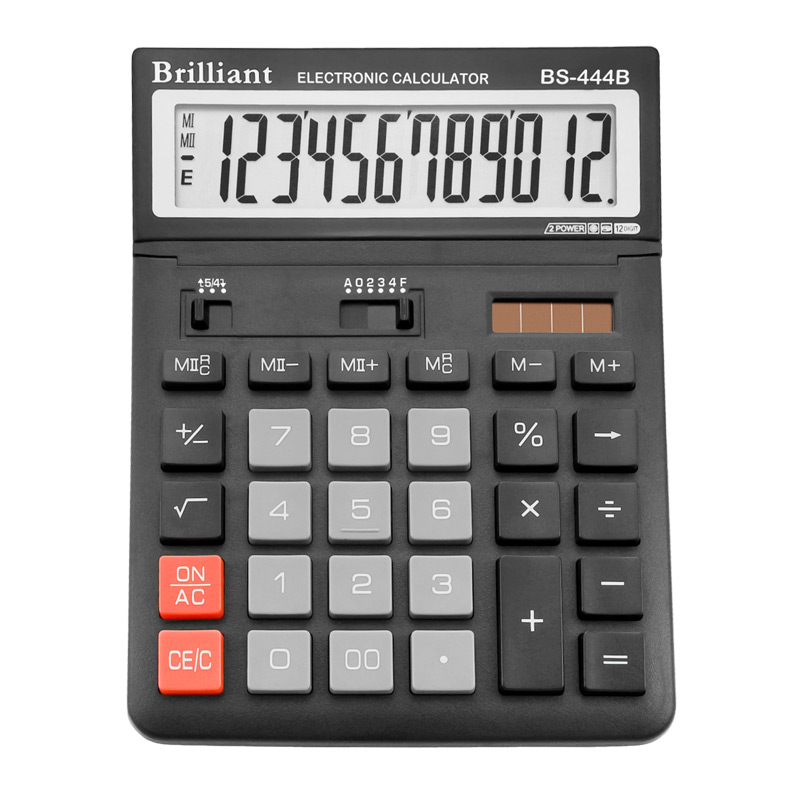 Калькулятор Brilliant 12 розрядів BS-444B