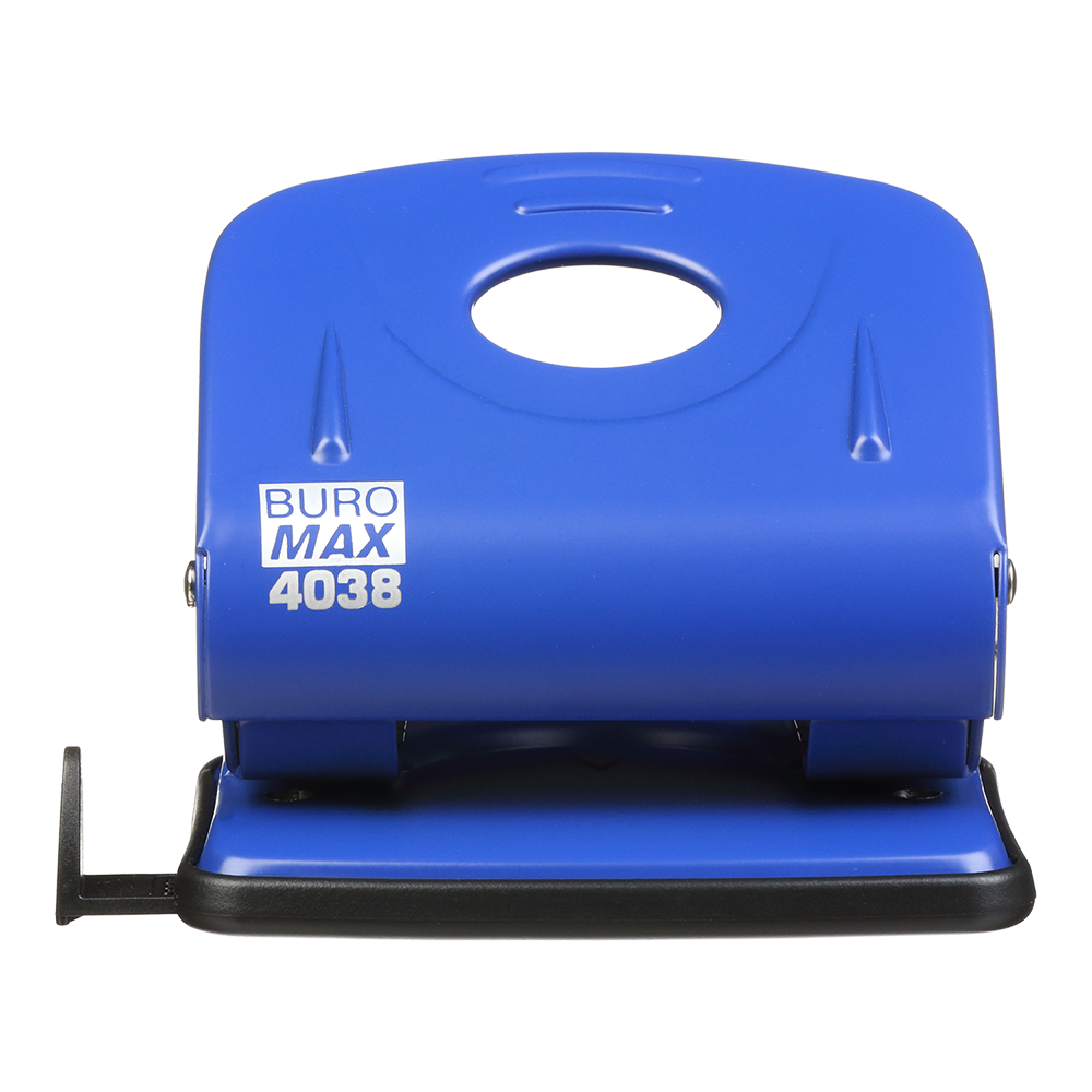 Діркопробивач Buromax металевий до 30 аркушів, синій BM.4038-02. Фото 4