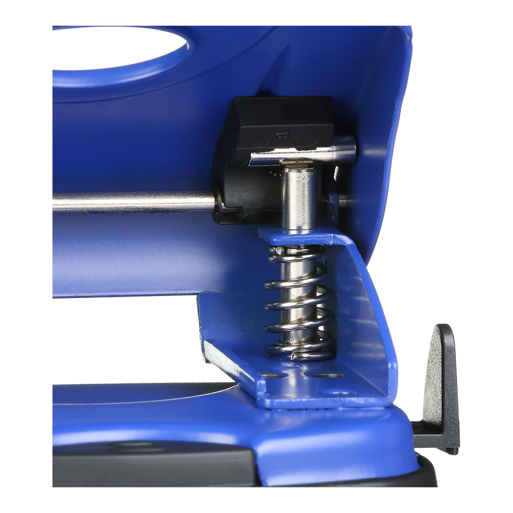 Діркопробивач Buromax металевий до 30 аркушів, синій BM.4038-02. Фото 5