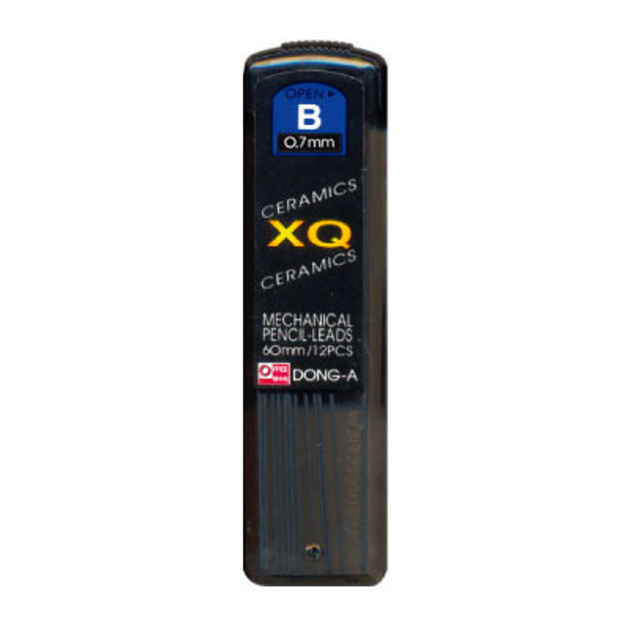 Стрижні для механічних олівців Dong-a B 0.7мм 12шт TT5267