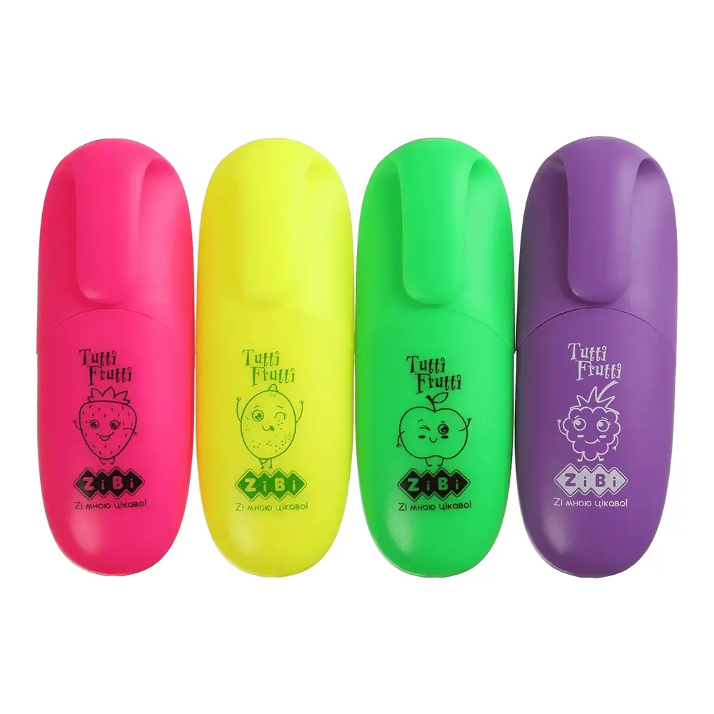 Набір текстових маркерів ароматизовиних 4 шт Tutti-Frutti KIDS Line ZB.2702. Фото 9