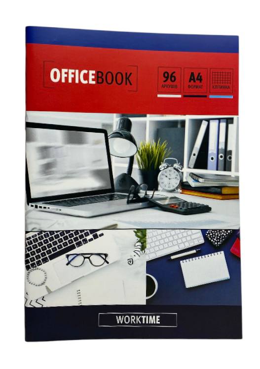 Канцелярська книга Руслан 96 аркушів, клітинка, мікс дизайнів 00-00022594. Фото 2