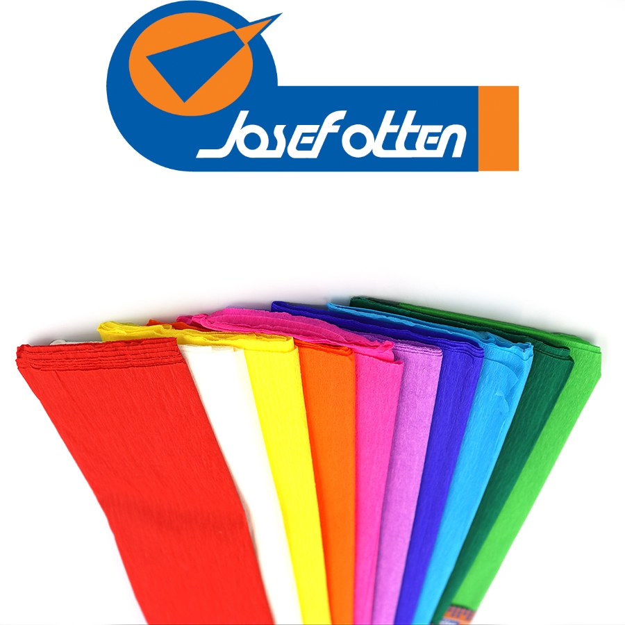 Гофропапір Josef Otten 50 см x 200 см, мікс кольорів KR55-mix1