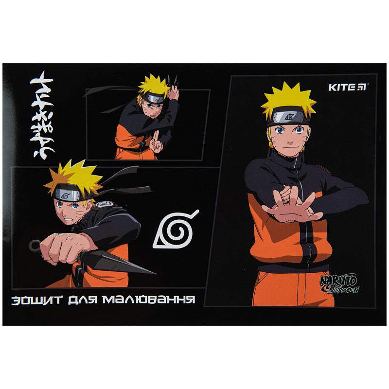 Альбом для малювання Kite Naruto NR23-242, 24 аркуша. Фото 3