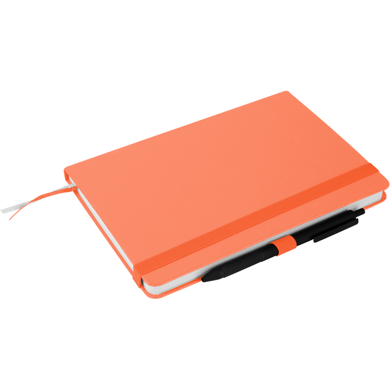 Книга записна Axent Partner Prime 8305-42-A, A5, 145x210 мм, 96 аркушів, клітинка, тверда обкладинка, персикова. Фото 4