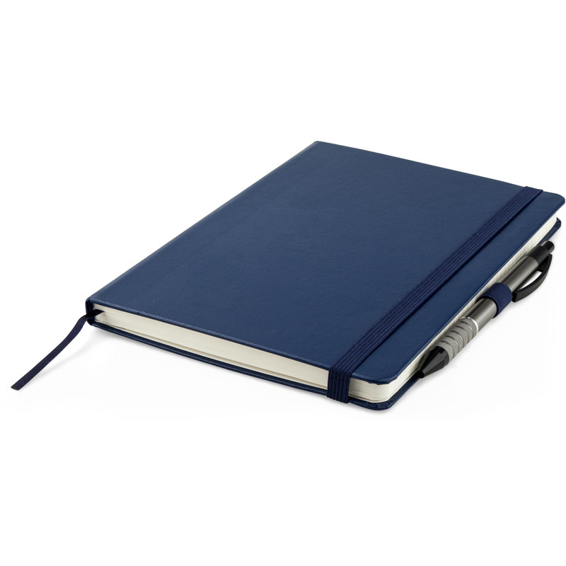 Книга записна Axent Partner Prime 8305-02-A, A5, 145x210 мм, 96 аркушів, клітинка, тверда обкладинка, темно-синя. Фото 7