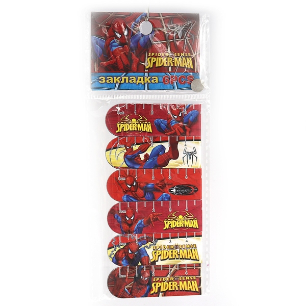 Закладки магнітні Josef Otten Spider Man 6 шт 9586-SM