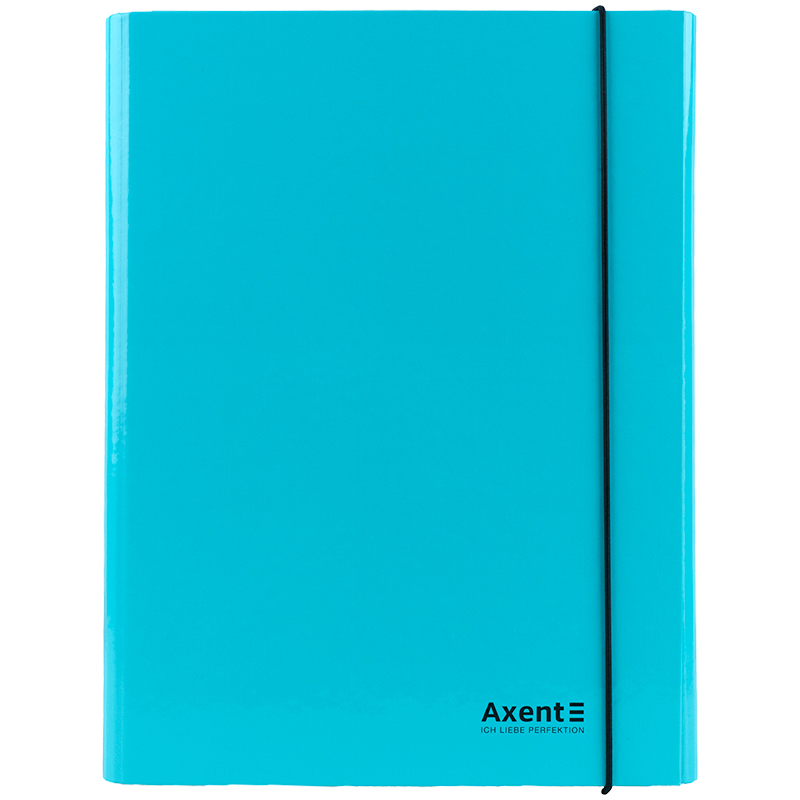 Папка на гумках об'ємна Axent Pastelini 1213-18-A, А4, м'ятна. Фото 2