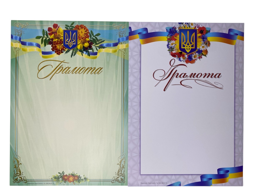 Грамота Преса України (200шт/уп) 00-00022993