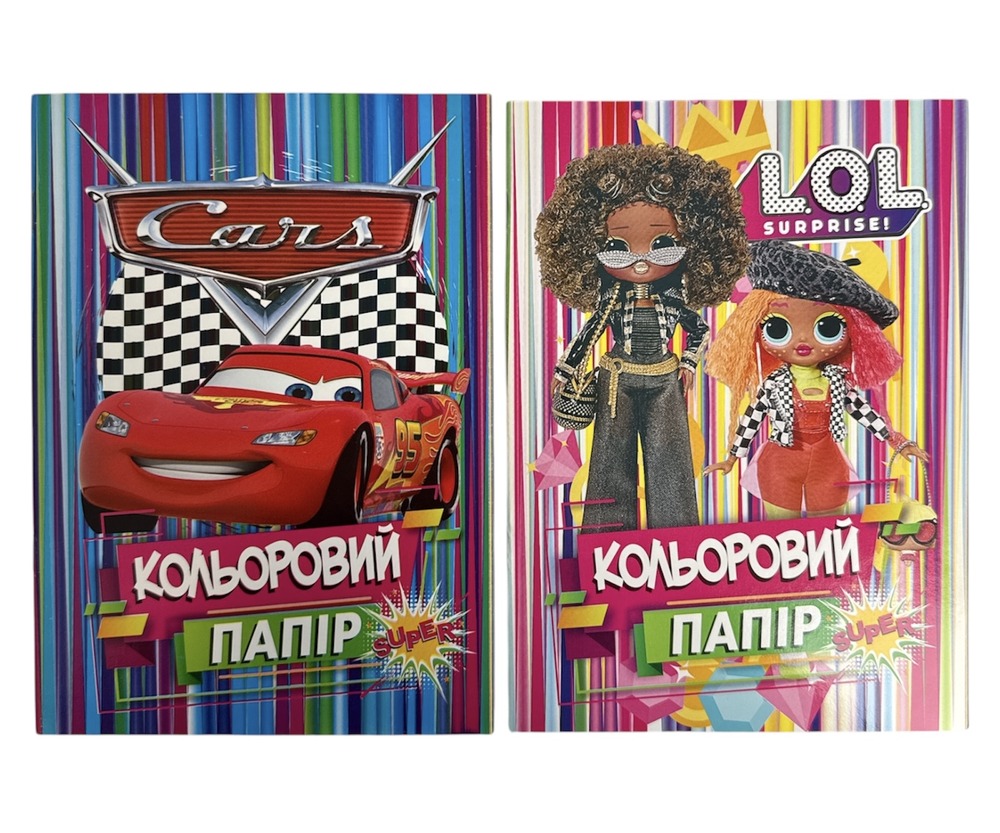 Папір кольоровий Polly А5 14 аркушів 00-00023004