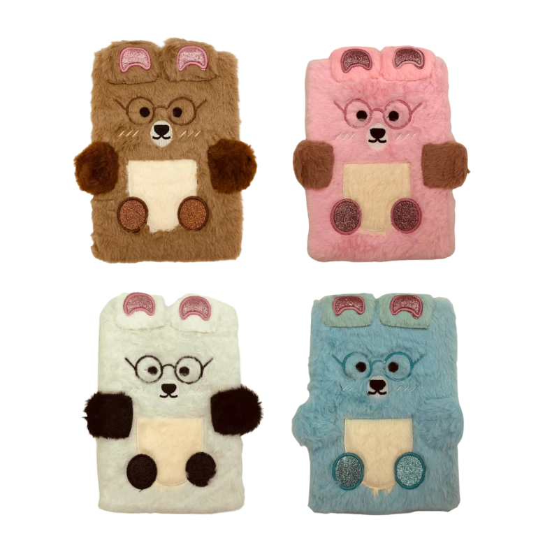 Блокнот Josef Otten пухнастий "Bears" А5, мікс MRB2338-15