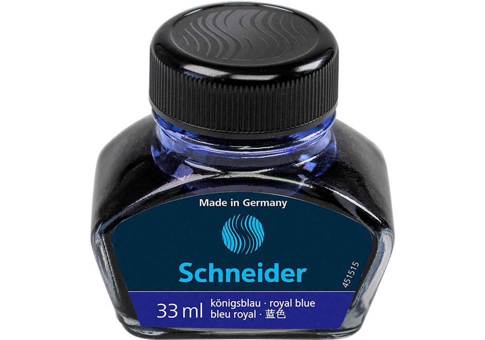 Чорнило Schneider в скляній банці 30 мл синє 00-00023161
