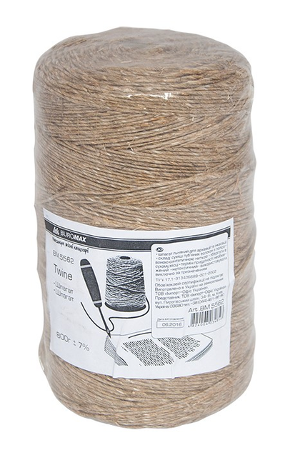Шпагат льонопеньковий Buromax 850 м BM.5562