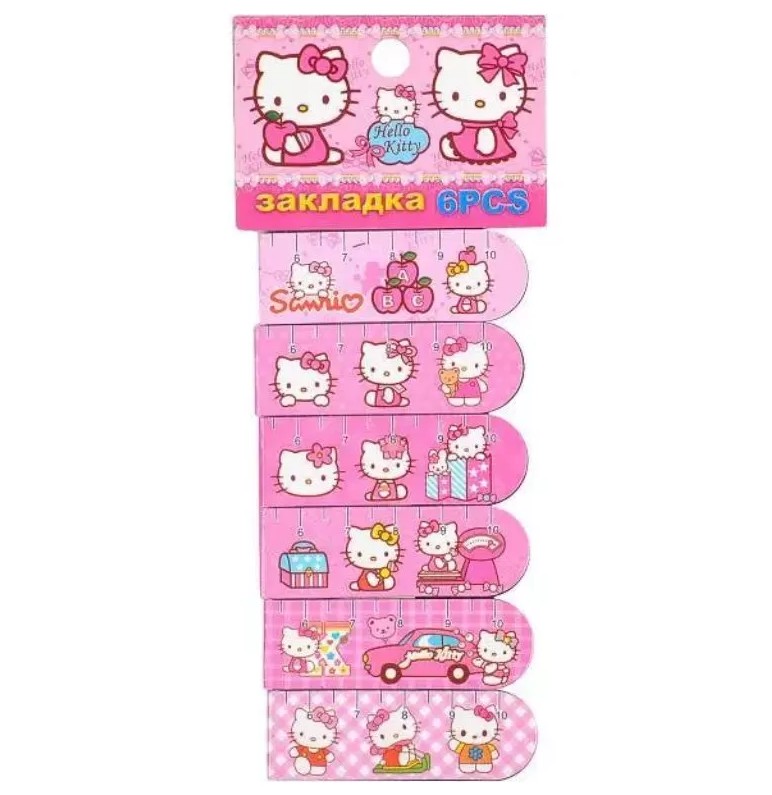 Закладки магнітні Josef Otten Hello Kitty 6 шт 9584-HK