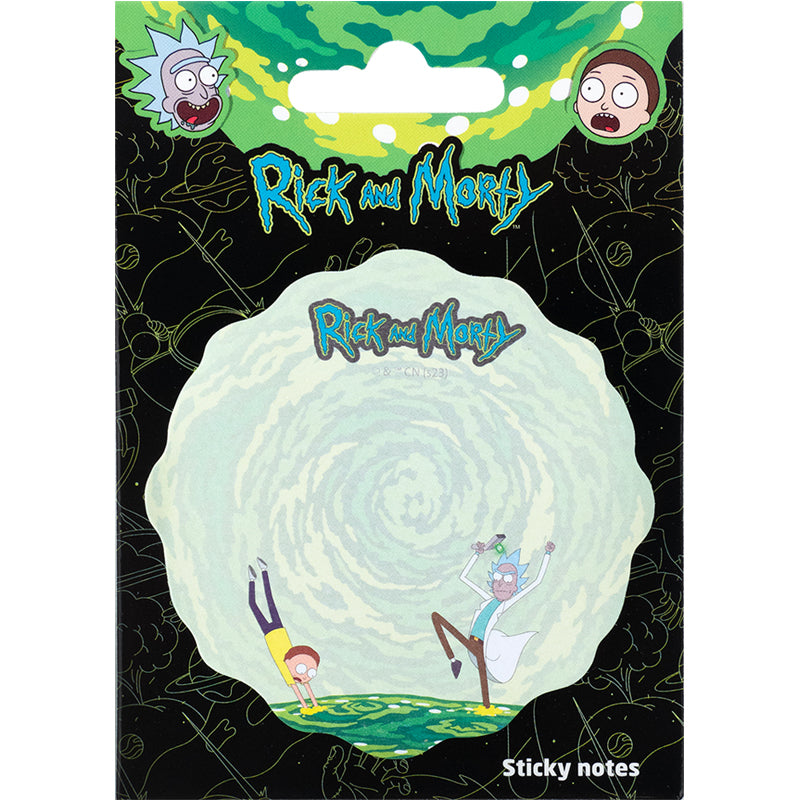 Блок паперу з клейким шаром Kite Rick and Morty 70х70 мм, 50 аркушів RM23-298-2