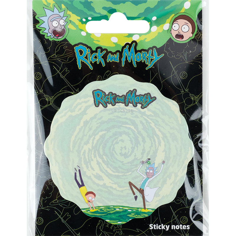 Блок паперу з клейким шаром Kite Rick and Morty 70х70 мм, 50 аркушів RM23-298-2. Фото 2