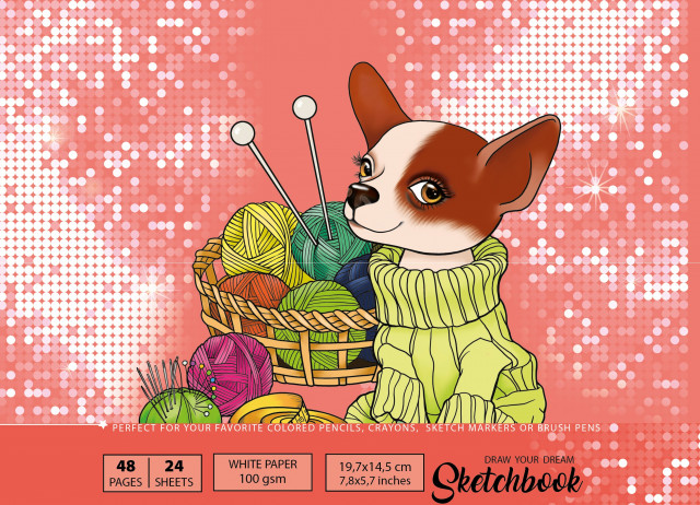 Скетчбук Bourgoise 197х145 мм 24 аркуші 00-00023568