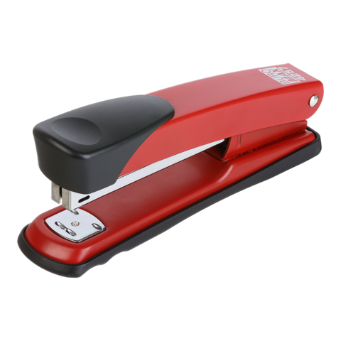 Степлер Buromax BM.4257-05 металевий  30 аркушів червоний	