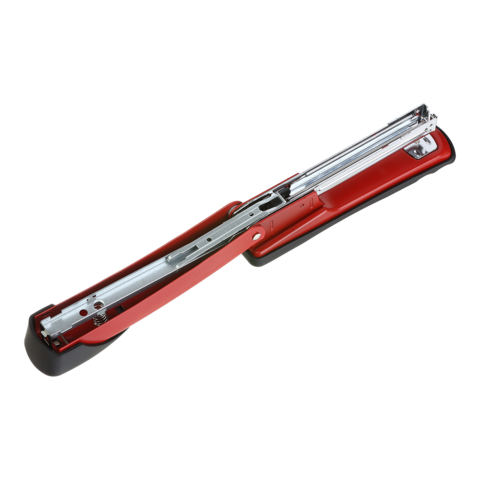 Степлер Buromax BM.4257-05 металевий  30 аркушів червоний	. Фото 2