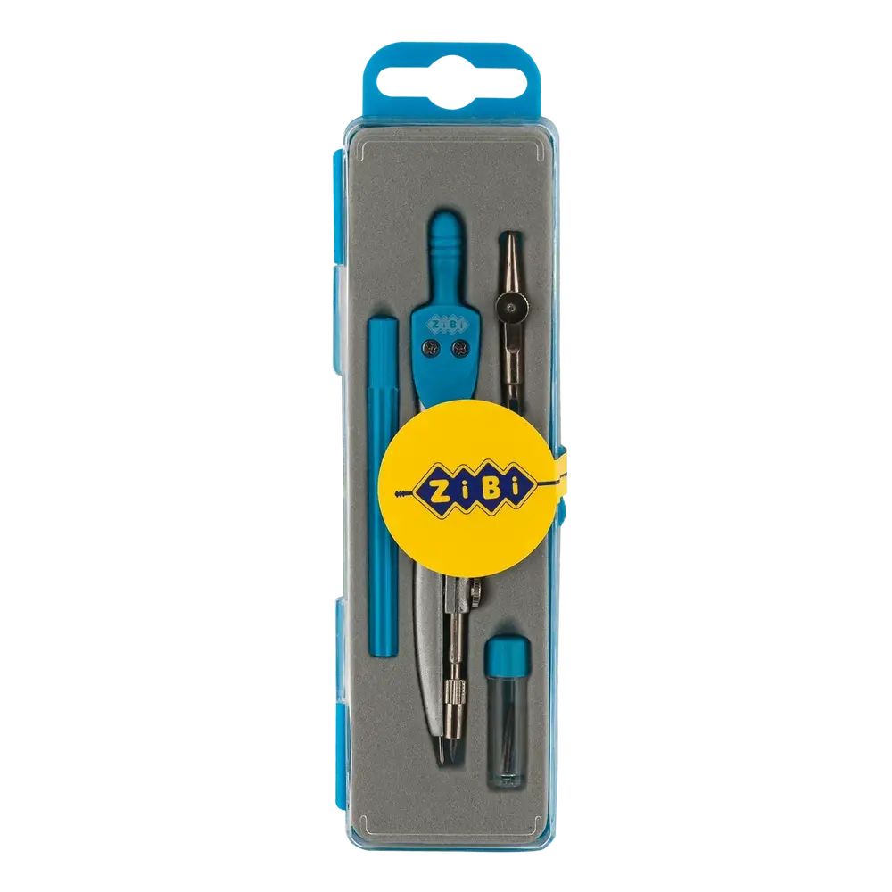 Готовальня ZiBi Basis 4 предмета блакитна KIDS Line ZB.5303BS-14
