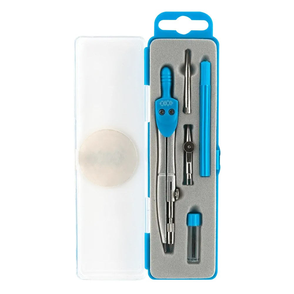 Готовальня ZiBi Basis 4 предмета блакитна KIDS Line ZB.5303BS-14. Фото 2