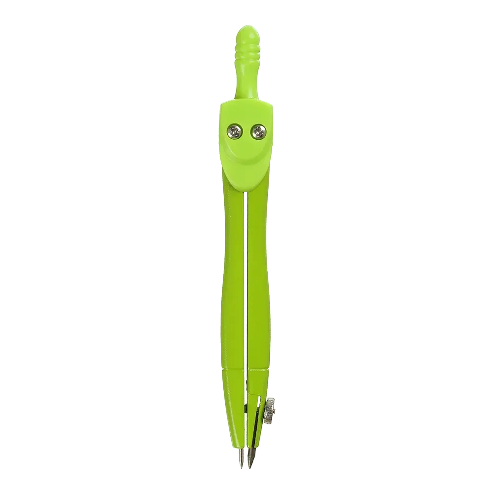 Циркуль ZiBi в твердому футлярі + запасний грифель салатовий KIDS Line Neon ZB.5323NS-15