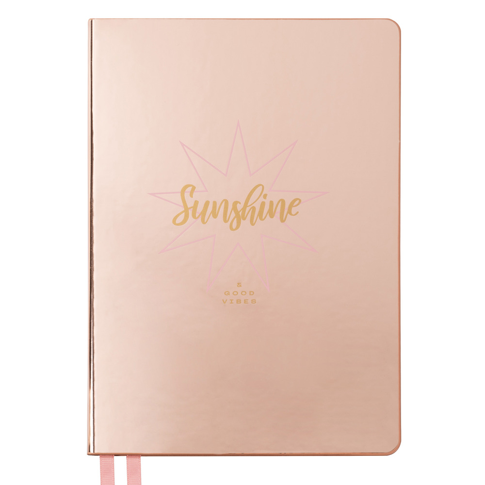 Щоденник недатований Yes А5 160 аркушів лінійка Sunshine 252476