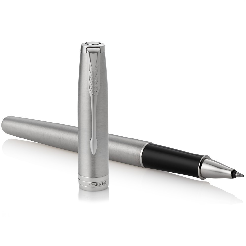 Ручка Parker Sonnet stainless stell CT RB ролер 84 222. Фото 3