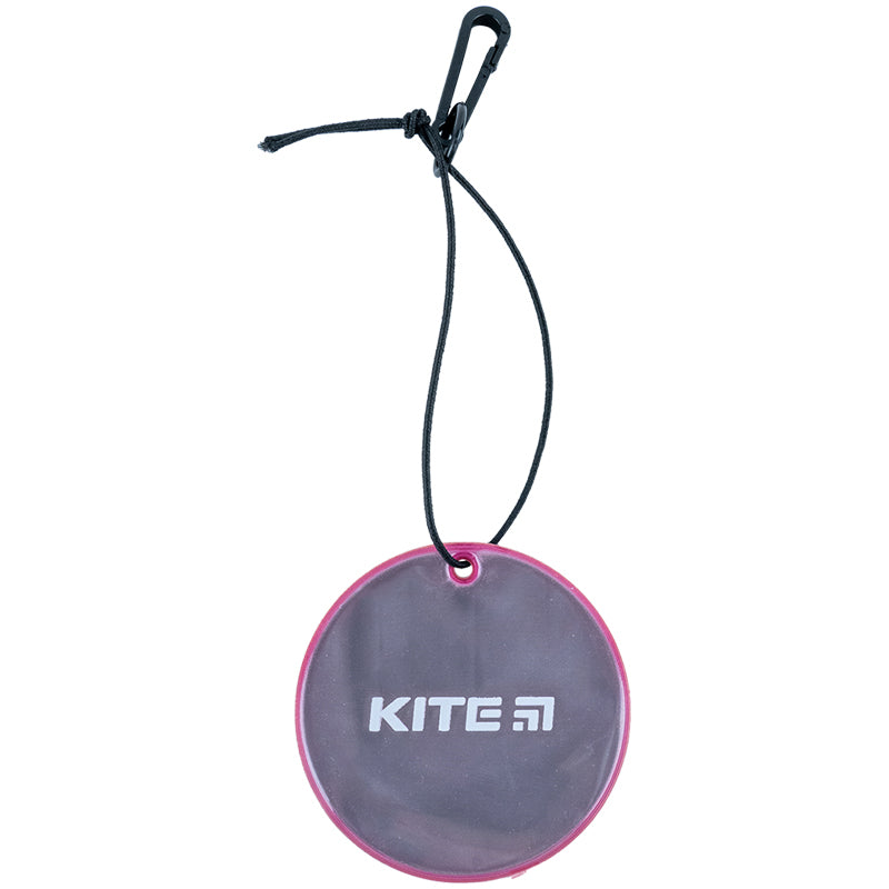 Підвіска м'яка світловідбиваюча Kite K23-110-4, кругла, бузкова. Фото 2