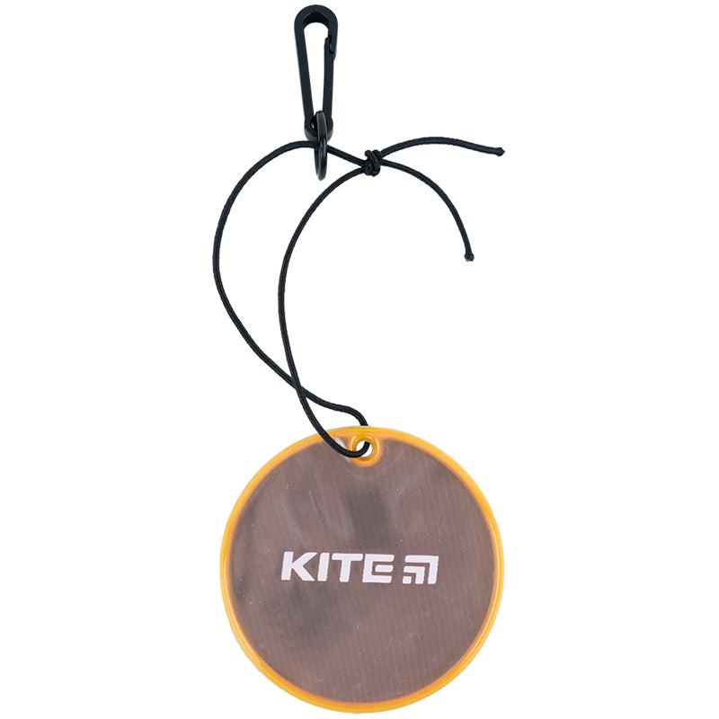 Підвіска м'яка світловідбиваюча Kite K23-110-2, кругла, персикова. Фото 2