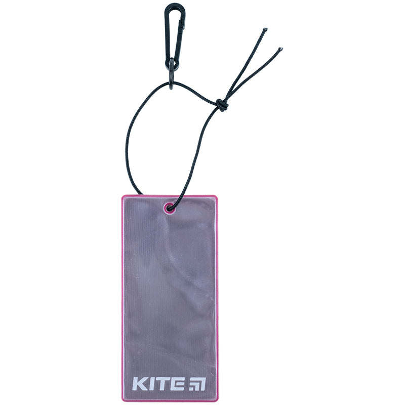 Підвіска м'яка світловідбиваюча Kite K23-109-4, прямокутна, бузкова. Фото 2