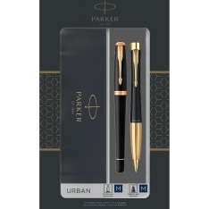 Набір Parker URBAN 17 Muted Black GT FP+BP в подарунковій упаковці DUOSETS 30 092b19