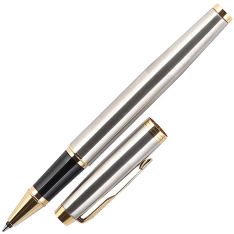 Набір Parker IM 17 Brushed Metal GT RB+BP в подарунковій упаковці DUOSETS 22 292b19. Фото 3