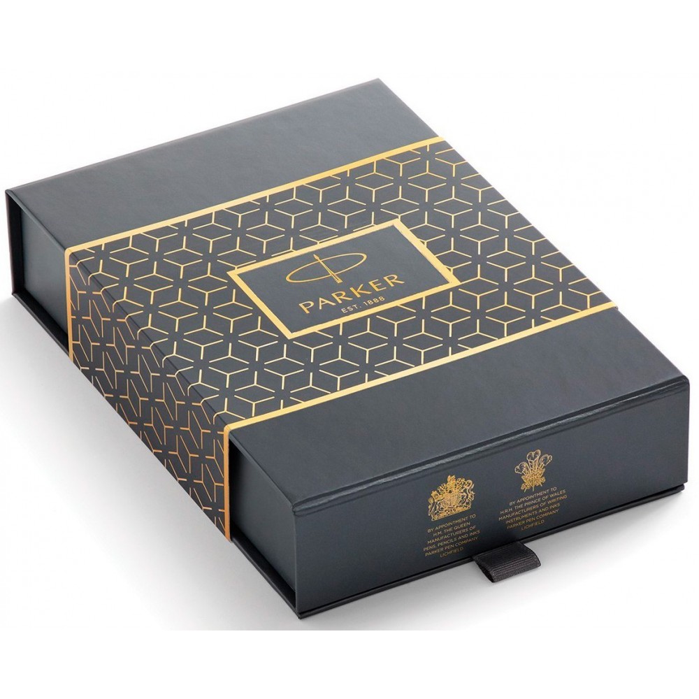 Набір Parker Sonnet Black laquer (кулькова ручка+чохол) CT BP+PU 86 132b18. Фото 2