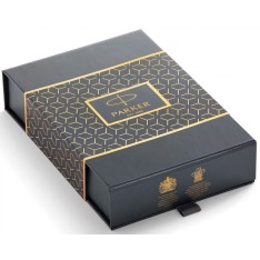 Набір Parker Sonnet Black laquer (кулькова ручка+чохол) CT BP+PU 86 132b18. Фото 2