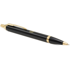 Ручка Parker IM 17 Black GT BP Тризуб прозорий кулькова 22032_T010y. Фото 2