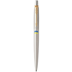 Ручка Parker Jotter Ukraine сталь з позолотою кулькова Прапор синьо-жовтий 16032_T008c