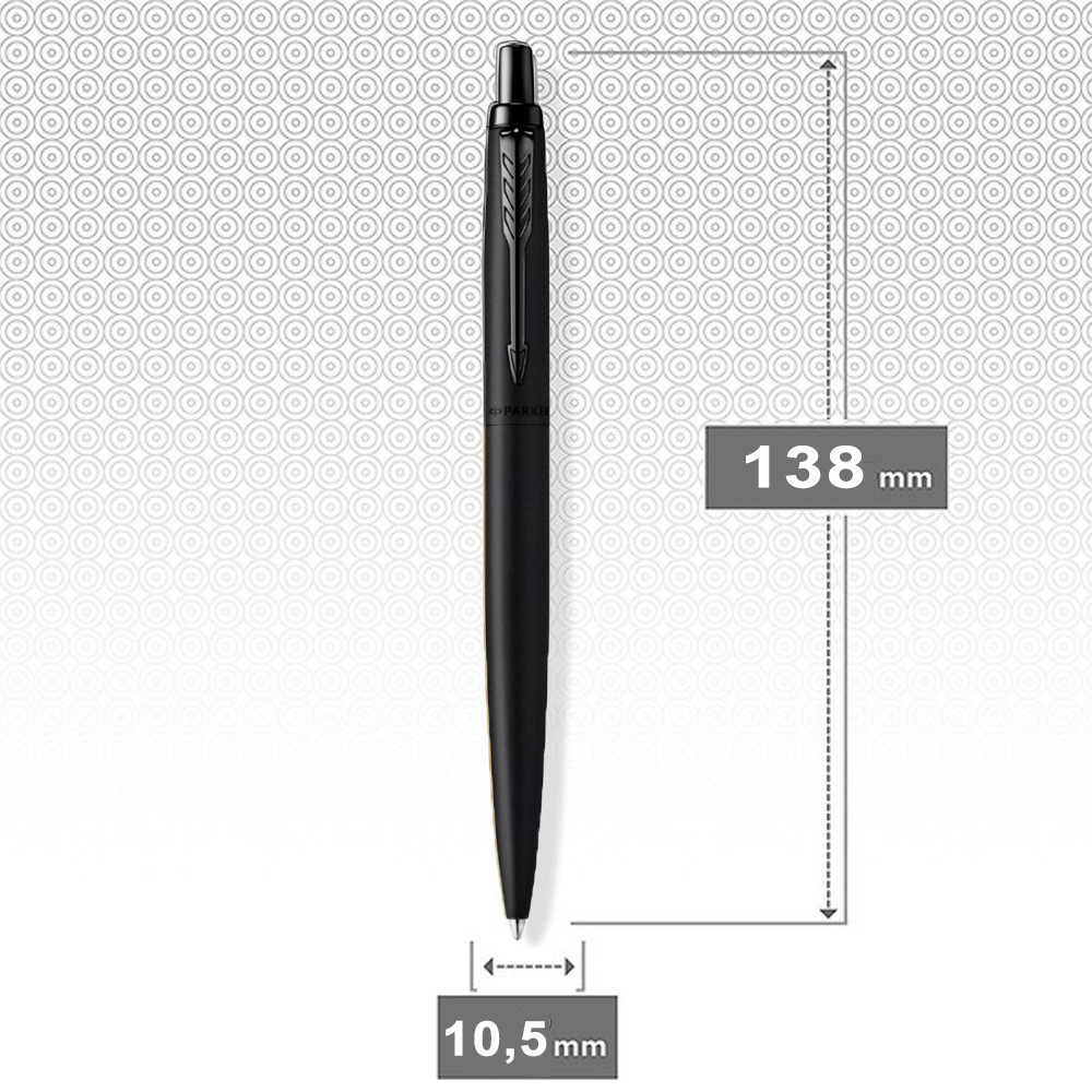 Ручка Parker Jotter Ukraine XL Monochrome Black кулькова Тризуб 12432_TR. Фото 3