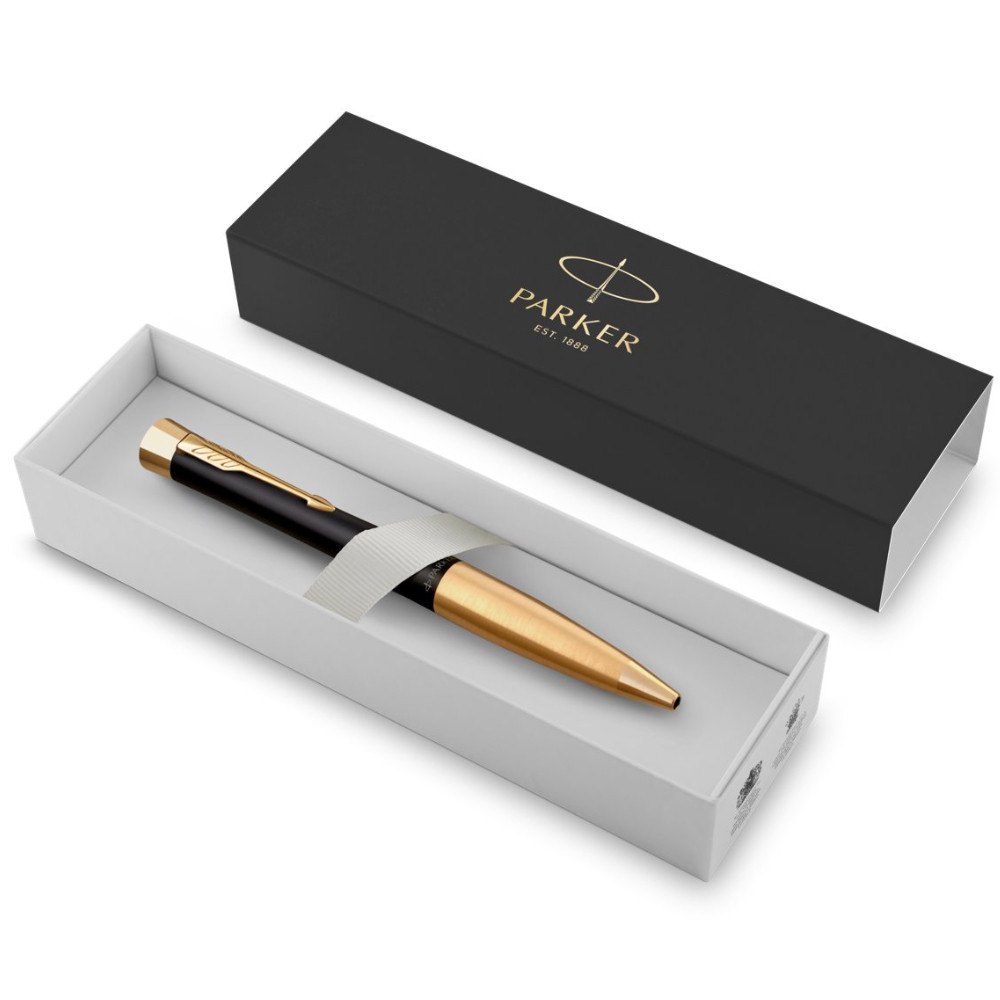 Ручка Parker URBAN 17 Muted Black GT BP Тризубець на торці кулькова 30 035_TR. Фото 5