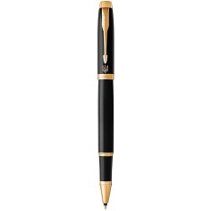 Ручка Parker IM 17 Black GT RB Тризубець на кліпі ролер 22 022_TR4