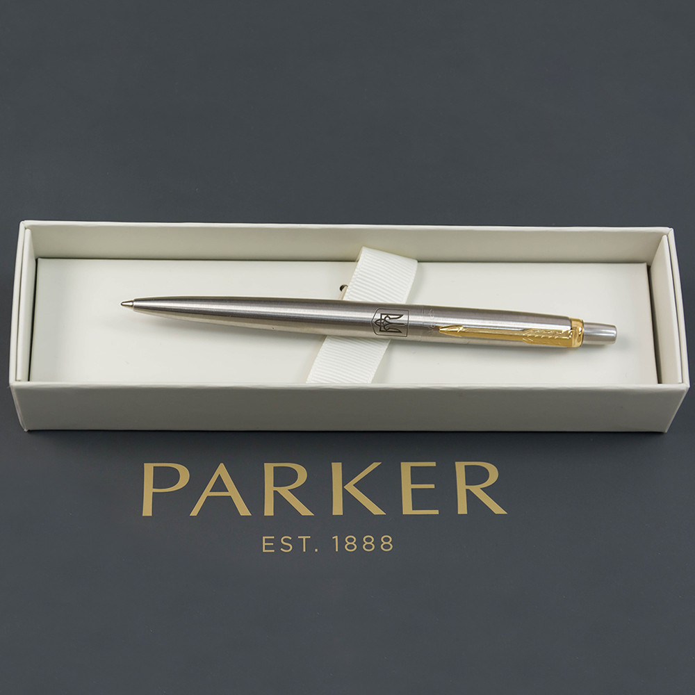 Ручка Parker Jotter Ukraine сталь з позозотою кулькова Герб України 16032_T005b. Фото 5