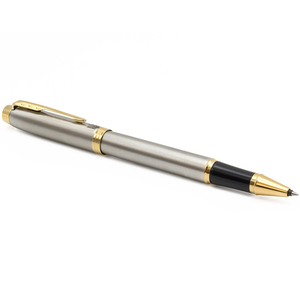 Ручка Parker IM 17 Brushed Metal GT RB ролер 22 222_TR4. Фото 4
