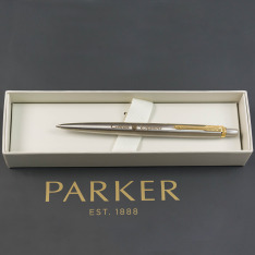 Ручка кулькова Parker JOTTER Stainless Steel GT BP Тризуб Слава Україні 16032_TR3. Фото 4