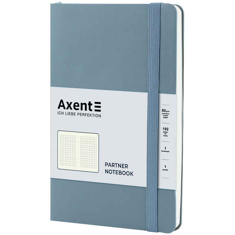 Книга записна Axent Partner Soft Earth Colors 8620-02-A, 125x195 мм, 96 аркушів, синя. Фото 2
