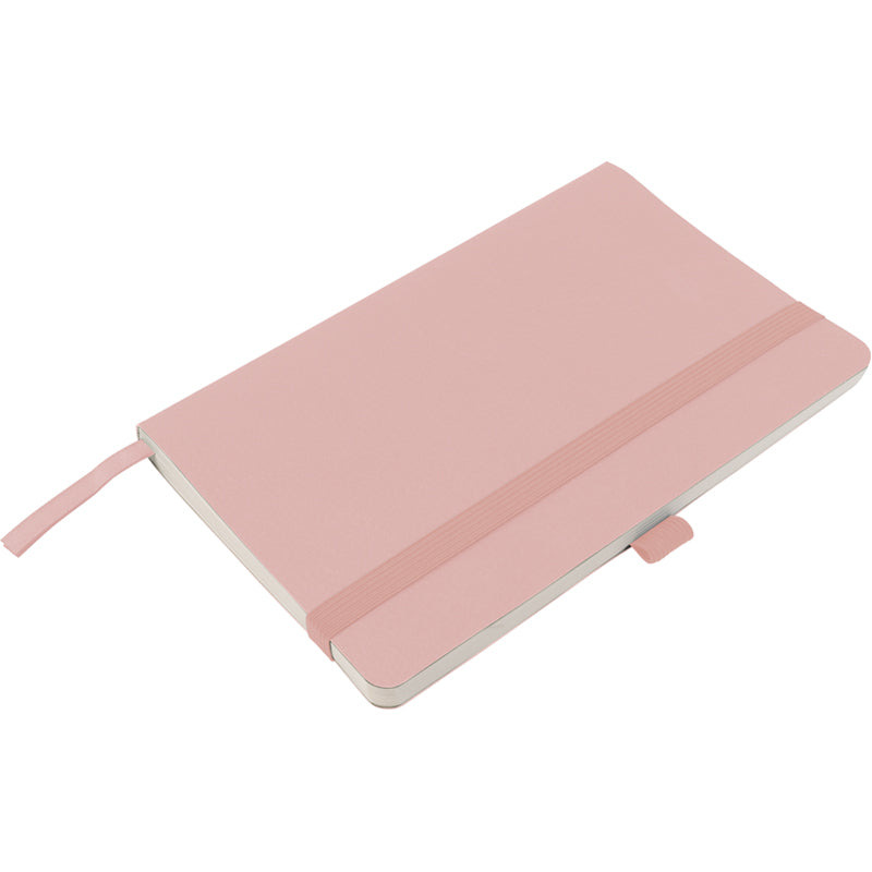 Книга записна Axent Partner Soft Skin 8616-24-A, A5-, 125x195 мм, 96 аркушів, клітинка, гнучка обкладинка, пудрова. Фото 3
