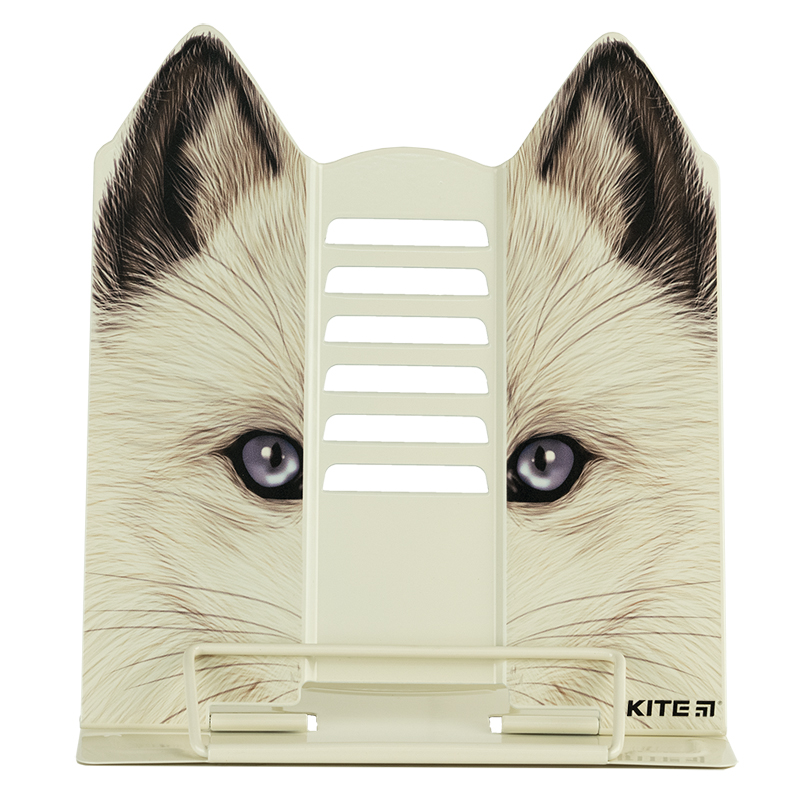 Підставка для книг Kite, K24-390-1 металева, Arctic Fox